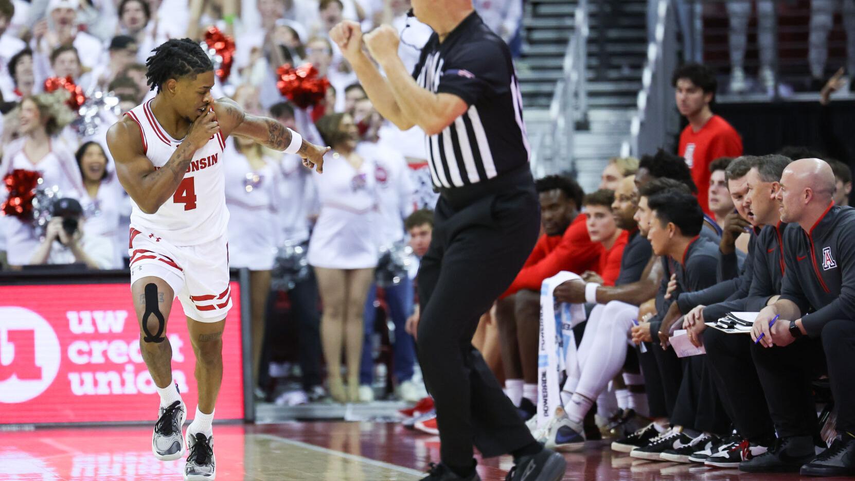 3 things that stood out from Wisconsin men's basketball's upset of No. 9 Arizona